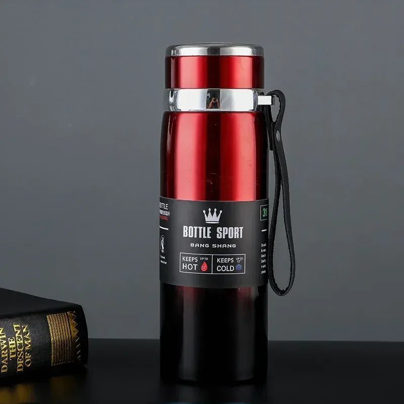 1L Thermal Water Bottle Keep Cold and Hot Water Bottle Thermos for Coffee Tea Vacuum Flasks Stainless Steel Thermos Bottle gifts
